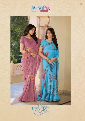 Panghat By Vipul Fancy Georgette Saree Collection